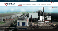 Desktop Screenshot of koknar.com.tr