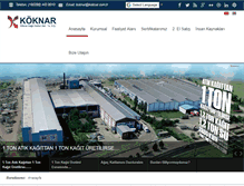 Tablet Screenshot of koknar.com.tr